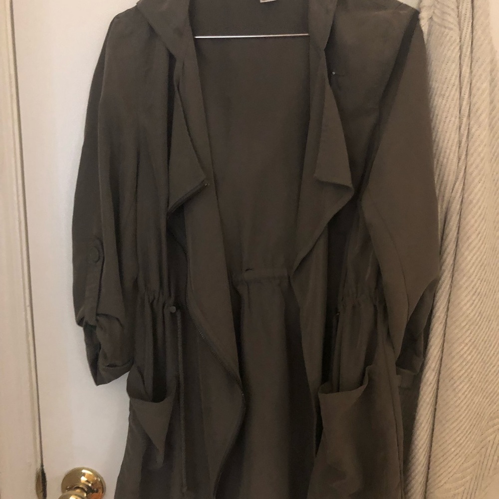 HM Waterfall/Trench Jacket size 6